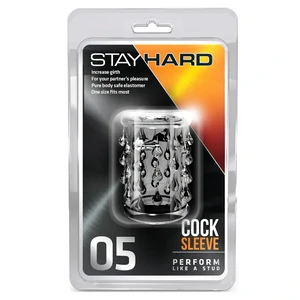 Manșon Penis Stay Hard 05 Transparent