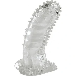 Manșon pentru Penis Transparent cu Striații pe Denysa.ro