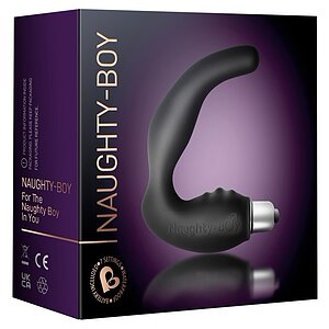 Masator Prostată Naughty Boy Negru