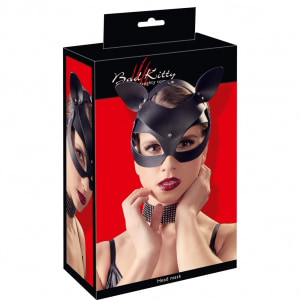 Mască Catwoman Bad Kitty Negru