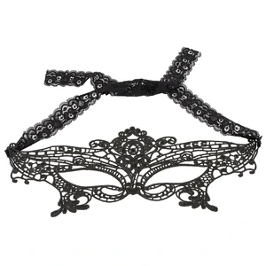 Mască Cottelli Collection Brodată Negru