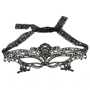 Mască Cottelli Collection Brodată Negru
