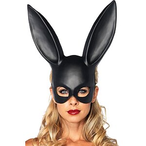 Mască de Iepuraș Masquerad Negru pe Denysa.ro