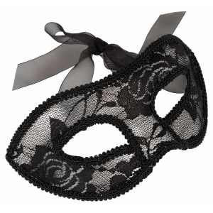 Mască Elegantă Cottelli Collection Negru pe Denysa.ro