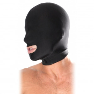 Masca Bdsm Gura Accesibila Negru