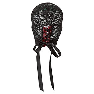 Mască Scandal Corset Lace Negru