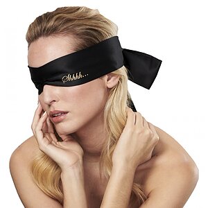 Mască Shhh Blindfold Negru pe Denysa.ro