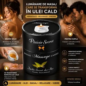 Massage Candle Ylang Patchouli 80ml