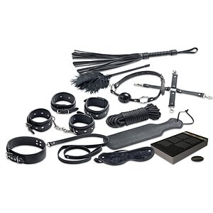 Set Bondage Cu Franghie Catuse Si Centura