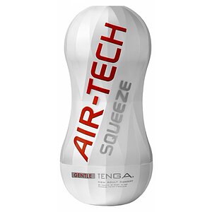 Masturbator Air Tech Squeeze Gentle Alb pe Denysa.ro