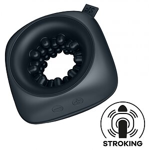 Satisfyer Ring Stroker Masturbator Cu Vibratii