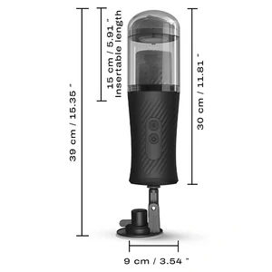 Masturbator Dorcel Mișcare Automată Negru