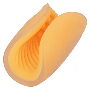 Masturbator Dual Grip Portocaliu pe Denysa.ro