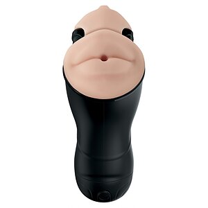 Masturbator Dublu PDX Elite Negru