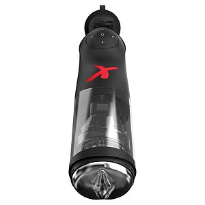 Masturbator E-lite Deluxe Mega Bator Negru pe Denysa.ro