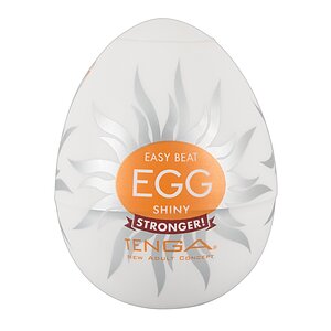 Masturbator Egg Shiny Single Transparent