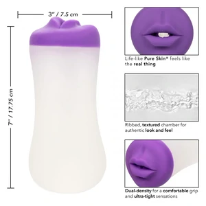 Masturbator Gât Adânc Grip Mov