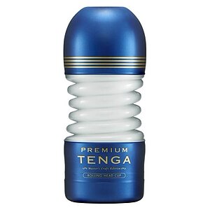Masturbator Premium Tenga Rolling Head Albastru pe Denysa.ro