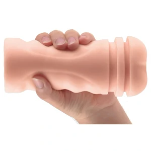 Masturbator Realist Mega Grip cu Vibrații