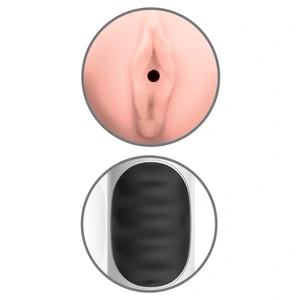 Masturbator Realist Mega Grip cu Vibrații