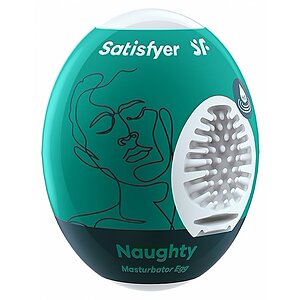 Masturbator Satisfyer Egg Naughty Verde pe Denysa.ro