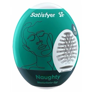 Masturbator Satisfyer Egg Naughty Verde Masturbator Ergonomic Pentru Incepatori