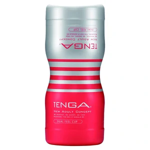 Masturbator Tenga Dual Feel Cup Medium Roșu pe Denysa.ro