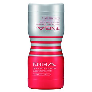 Sex Shop Reduceri Masturbator Tenga Dual Feel Cup Medium Rosu