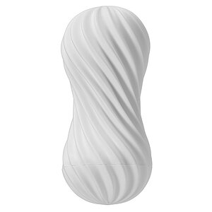 Masturbator Tenga Flex Silky Alb pe Denysa.ro