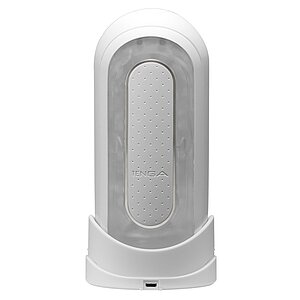Masturbator Tenga Flip Zero Electronic Alb pe Denysa.ro