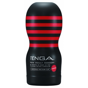 Masturbator Tenga Original Vacuum Cup Strong Negru pe Denysa.ro