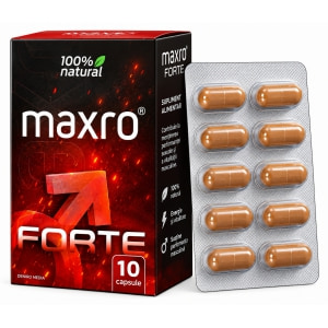Pastile MaxRo FORTE Pentru Potență Bărbați 10 buc pe Denysa.ro