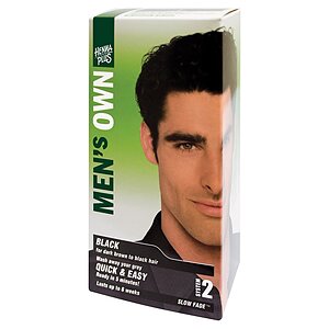 Vopsea Par Barbati Negru Hennaplus