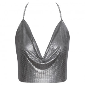 Metal Top Cottelli Collection Argintiu S-L