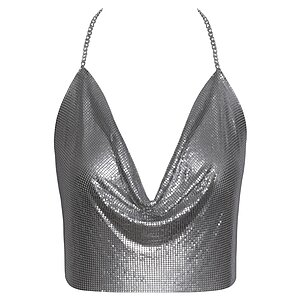 Metal Top Cottelli Collection Argintiu S-L