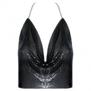 Metal Top Cottelli Collection Negru S-L