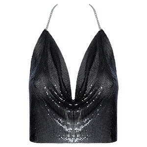 Metal Top Cottelli Collection Negru S-L