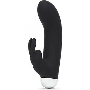 Mini Vibrator Rabbit Greedy Girl Negru pe Denysa.ro