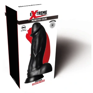 Monstru Preistoric Vibrant 22 cm – 9 Moduri, Reîncărcabil Negru