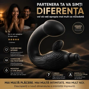 Mont P-Spot Perineum Massager Negru