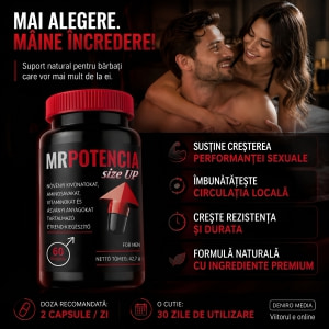 MrPotencia sizeUp 60 Capsule Pentru Potență