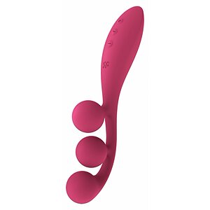 Multi-Vibrator Satisfyer Tri Ball 1 Roșu pe Denysa.ro