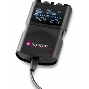 Mystim Tension Lover 2, EStim Reîncărcabil cu 2 Canale Negru pe Denysa.ro
