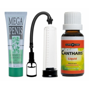 Afrodisiac Pentru Femei Set Intensitate Totală: Plăcere, Mărire și Energie