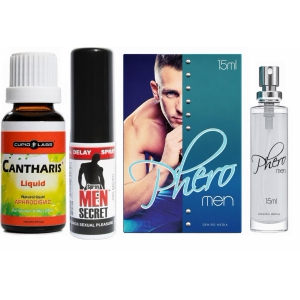 Pachet Putere și Atracție: Kit 3 produse pentru nopți epice pe Denysa.ro