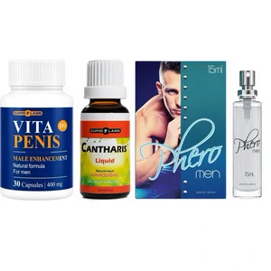Kit Virilitate: Mărime, Dorință și Atracție Irezistibilă pe Denysa.ro