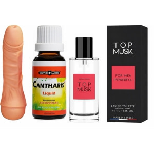 Kit Seducție Intensă – Feromoni, Picături, Ejaculator pe Denysa.ro
