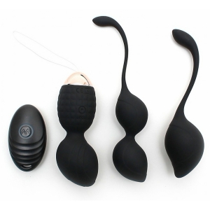 Set Bile Rimini Kegel Training Negru pe Denysa.ro