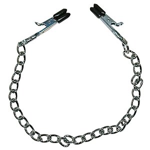 Nipple Chain Sextreme With Clamps Argintiu