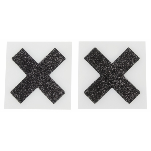 Stickere Pentru Sfârcuri Model X Negru pe Denysa.ro